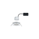 Paulmann Lumi�re encastr�e NOVA COIN LED rond, pivotant IP23, blanc mat  460lm 2700K 100� 100� CRI >80