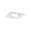 Paulmann Lumi�re encastr�e NOVA COIN LED angulaire, pivotant, lot de 3 IP23, blanc mat  19,5W 460lm 2700K 100� 100� CRI >80