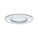 Paulmann Lumi�re encastr�e NOVA COIN LED rond, rigide, lot de 3 IP44, chrome  460lm 2700K 100� 100� CRI >80
