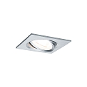 Paulmann Lumi�re encastr�e NOVA LED angulaire, pivotant, lot de 3 GU10 IP23, aluminium gradable 19,5W 460lm 2700K 38� 38� CRI >80