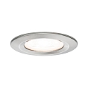 Paulmann Lumi�re encastr�e NOVA LED rond, rigide, lot de 3 GU10 IP44, fer bross� gradable 19,5W 460lm 2700K 38� 38� CRI >80