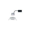 Paulmann Lumi�re encastr�e NOVA COIN LED rond, pivotant Coin IP23, blanc mat gradable 460lm 2700K 100� 100� CRI >80