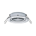 Paulmann Lumi�re encastr�e NOVA COIN LED rond, pivotant, lot de 3 Coin IP23, chrome gradable 19,5W 460lm 2700K 100� 100� CRI >80
