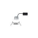 Paulmann Lumi�re encastr�e NOVA COIN LED rond, rigide Coin IP44, blanc mat gradable 460lm 2700K 100� 100� CRI >80