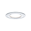 Paulmann Lumi�re encastr�e NOVA COIN LED rond, rigide, lot de 3 Coin IP44, chrome gradable 19,5W 460lm 2700K 100� 100� CRI >80