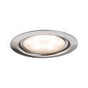 Paulmann Luminaires pour meuble MICRO LINE rigide, lot de 3, fer bross� 