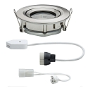 Paulmann Downlight NOVA PLUS GU5.3/GU10 rond, pivotant GU5.3 / GU10 IP65, fer bross� gradable