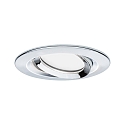 Paulmann Eclairage d'ext�rieur encastr� NOVA PLUS COIN rond, pivotant Coin IP65, chrome gradable