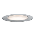 Paulmann Projecteur encastr� PLUG & SHINE FLOOR ECO lot de 3 IP65, argent gradable