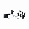 Projecteur encastr� FLOOR MINI conducteur inclus, lot de 3, passable IP67, argent gradable
