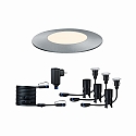 Paulmann Plug&Shine Basic set Floor Mini IP65 3x2,5W 55mm silver