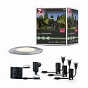 Paulmann Plug&Shine Basic set Floor Mini IP65 3x2,5W 55mm silver