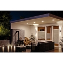 Luminaire d'encastrement mural  SPECIAL LINE LED rond, avec diffuseur, sans bordures IP65