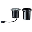 Paulmann Paulmann Plug&Shine Floor recessed luminaire IP67 6W 24V silver swiveling, 609lm, 3000K, 20� swivel range