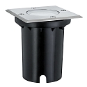 Paulmann Projecteur encastré 10.8CM angulaire, rigide, passable GU10 IP67, acier inoxydable 