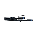 Paulmann Plug&Shine Cable IP68 with 3 connection sockets black, 1m