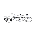 Paulmann lumi�res f��riques PLUG&SHINE IP44, blanche gradable