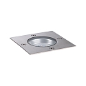 Paulmann floor recessed luminaire LED PLUG&SHINE FLOOR square IP65, stainless steel dimmable