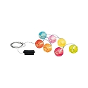 Paulmann Lampe � piquet de terre LED PLUG & SHINE PIKE lot de 3 IP65, anthrazit gradable