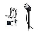 Paulmann Lampe � piquet de terre LED PLUG & SHINE PIKE lot de 3 IP65, anthrazit gradable