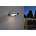 Paulmann Lampe murale solaire RYSE avec d�tecteur de mouvement IP44, blanche 