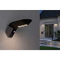 Paulmann solar wall luminaire SOLEY with motion detector IP44, anthracite 