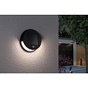 Paulmann solar wall luminaire HELENA with motion detector IP44, anthracite 