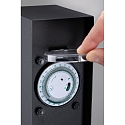 Paulmann socket column RIO square, anthracite