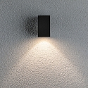 Paulmann Luminaire mural d’extérieur FLAME UP OR DOWN à 1 flamme, angulaire, commutable IP44, anthrazit 