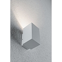 Luminaire mural d’extérieur FLAME UP OR DOWN à 1 flamme, angulaire, commutable IP44, blanche 