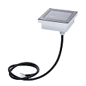 Paulmann floor recessed luminaire BRICK LED with motion detector IP67, aluminium, grey 