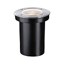 floor recessed luminaire FLOOR round, walkable GU10 IP65, stainless steel dimmable