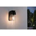 Paulmann outdoor wall luminaire LANTEA E27 IP44, anthracite 
