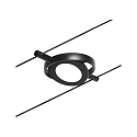 Paulmann Syst�me de corde ROUNDMAC LED 5 fois, chrome, noir mat 
