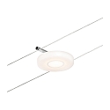 Paulmann Syst�me de corde DISCLED 5 fois, chrome, chrom� mat 