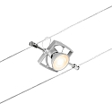 Paulmann Syst�me de corde MAC II 5 fois GU5,3, chrom� mat 