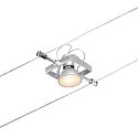 Paulmann Syst�me de corde MAC II 5 fois GU5,3, chrom� mat 