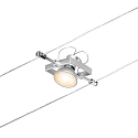 Paulmann Syst�me de corde MAC II 5 fois GU5,3, chrom� mat 