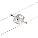 Paulmann Syst�me de corde MAC II 5 fois GU5,3, chrom� mat 