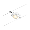 Paulmann Syst�me de corde MAC II 5 fois GU5,3, chrome, blanc mat 