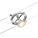 Paulmann Syst�me de corde CARDAN 5 fois GU5,3, chrom� mat 