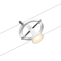 Paulmann Syst�me de corde CARDAN 5 fois GU5,3, chrome, blanc mat 