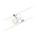 Paulmann Lampe � corde CARDAN GU5,3, chrome, blanc mat 