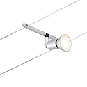 Paulmann Syst�me de corde SALT 5 fois GU5,3, chrom� mat 