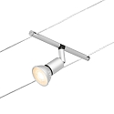 Paulmann Syst�me de corde SALT 5 fois GU5,3, chrom� mat 