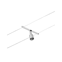 Paulmann Syst�me de corde SALT 5 fois GU5,3, chrom� mat 