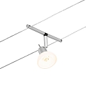 Paulmann Syst�me de corde SHEELA 5 fois GU5,3, chrom� mat 