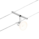 Paulmann Syst�me de corde SHEELA 5 fois GU5,3, chrom� mat 