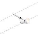 Paulmann Syst�me de corde SALT 5 fois GU5,3, chrome, blanc mat 
