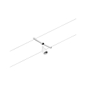 Paulmann Syst�me de corde SALT 5 fois GU5,3, chrome, blanc mat 